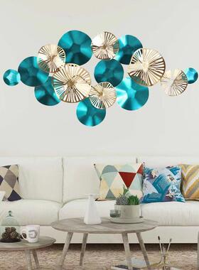 欧式美式客厅景装饰简约立体铁艺ANB创意沙关发大厅玄墙面背壁挂