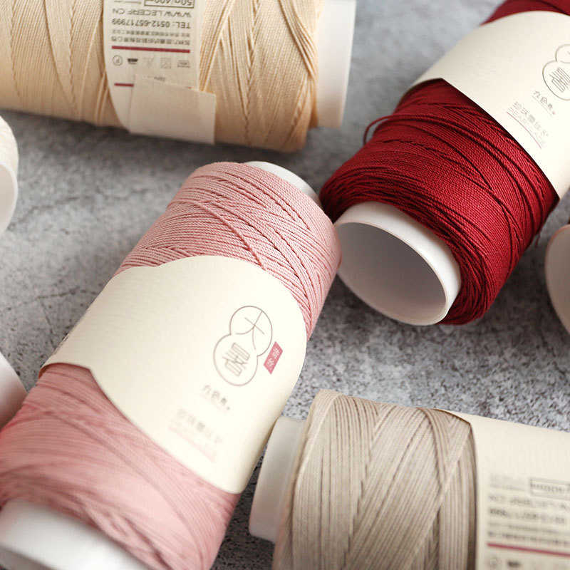 九色鹿 8号蕾丝 大暑 蕾丝线  一包5团 每团50克 - 图2