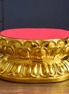 佛像垫高底座托加高家用佛前佛台观音财神爷莲花陶瓷佛具用品