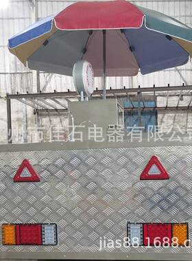 厂家新款 多功能冰淇淋摆摊车 110V Hot Dog Cart 户外小吃热狗车