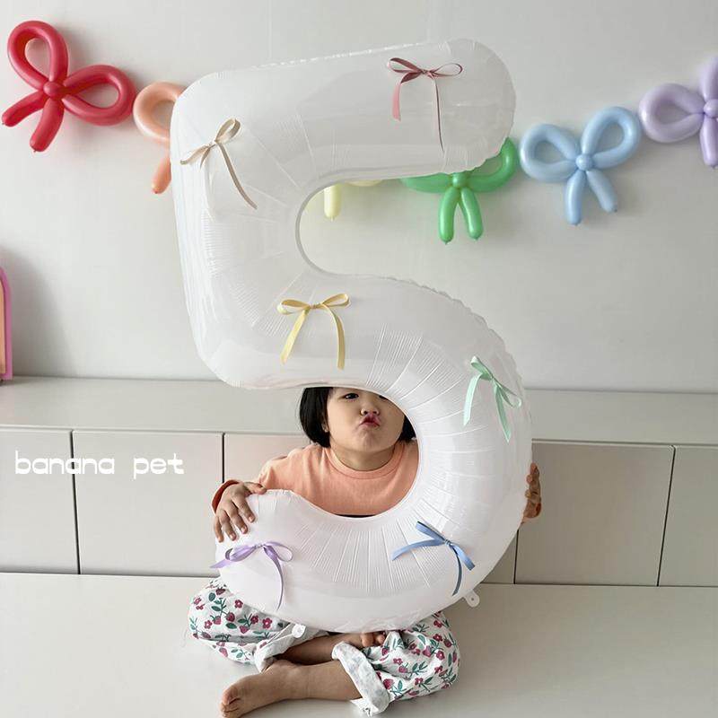 banana pet多巴胺长条气球蝴蝶结拉旗宠物猫咪狗狗生日小清新装饰,淘宝优惠券,粉丝福利购,淘宝优惠卷