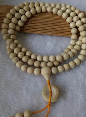 2025野生六道降龙原木手工精磨108颗木珠手串男女款文玩饰品木质n