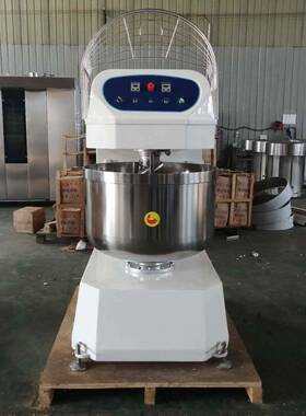 商用60L双速双动和面机自带计时器立式电动搅拌器拌面机