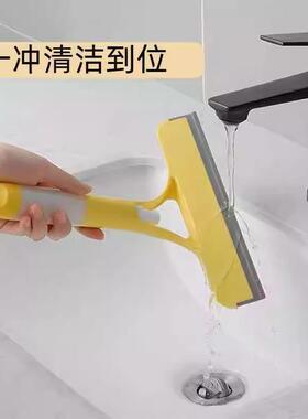 擦玻璃三合一刮水器刮水板家用卫生间镜子刷自带喷壶清洁刮刀