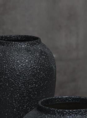 现新代中A95式陶储瓷物罐摆件厅电视柜玄关摆设创意客软装饰品