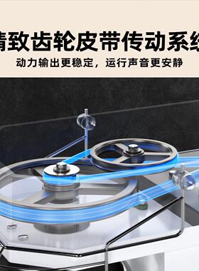 Dmlyra朵米拉静音和面机商用双动双速打面揉面机不锈钢立式搅拌机