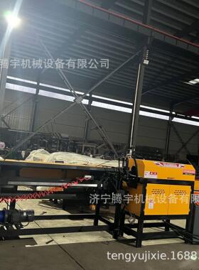 腾宇全自动数控钢筋弯箍切断一体机价10圆钢筋弯箍调直切断机厂家