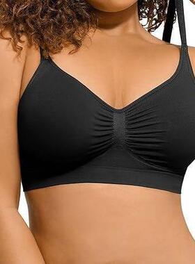 WIRELESS Bra Women's Wireless Bra Stretch Comfort Bralettes