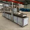 Commercial pancake crispy frying machine, steamed hemp leaf frying production line, intelligent temperature-controlled crispy cake frying equipment