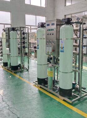 一吨RO反渗透设备工业用纯化水纯净水生产设备小型净水过滤器
