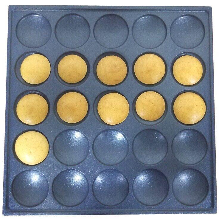 Guangzhou Shoufei Commercial Electronic Dutch Small Round Pancake Machine Stainless Steel Non-stick Round Pancake Machine