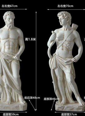 美术欧馆艺石膏雕像物雕YBR塑音乐人人天使庭院式别墅术园林景观