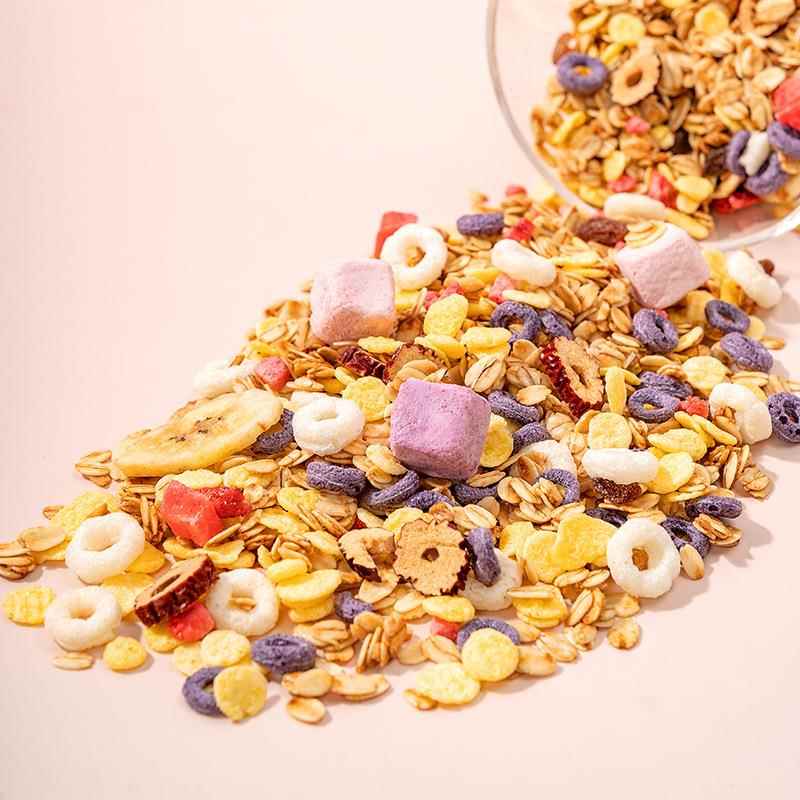 福事多200g酸奶烘焙麦片营养早餐冲饮即食懒人代餐食品