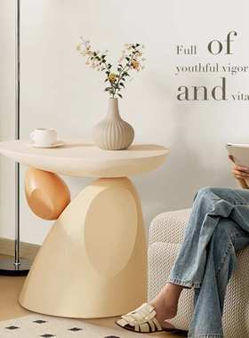 感奶油沙发地大客厅小风家居茶几旁边几落高级摆件时来运转装饰品