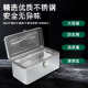 Stainless steel tool box industrial grade thickened storage box car-mounted household multi-function hardware iron box double-layer handheld