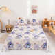 Summer bed sheets and quilts single piece non-pure cotton full cotton student dormitory children single double cartoon cute pillowcase three-piece set