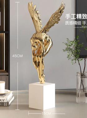 抽象艺术人物桌面摆件家居饰品客厅电视柜玄关书房雕塑工艺礼品摆