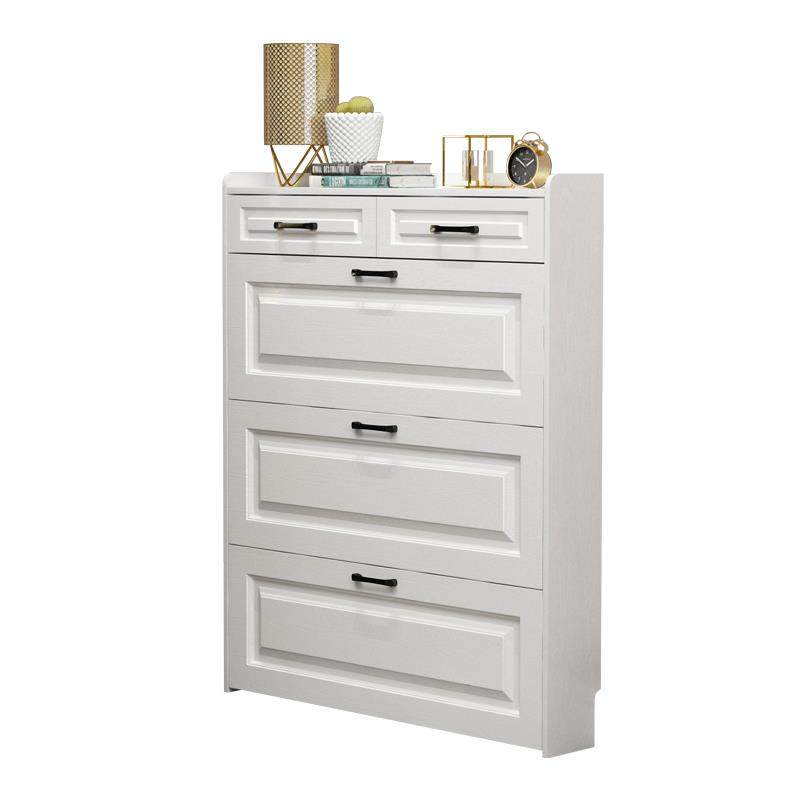 实木生态板鞋柜家用门口室内衣帽架一体翻斗大容量超薄经济型鞋架,淘宝优惠券,粉丝福利购,淘宝优惠卷