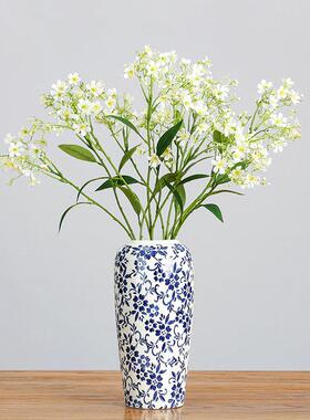 清新田园仿真花假花丁香花瑞香花民宿酒店店铺橱窗桌面装饰干花