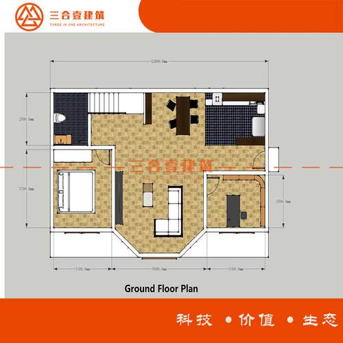 浙江厂家生产轻钢别墅现代简约设计轻钢结构别墅房屋 - 图2