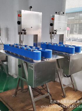 新鲜鸡鸭开边机JY-320BD整只鸡鸭鱼快速开半机 禽类鸭下巴分半机