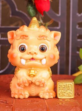 工艺品办公室国潮谛听装饰摆件