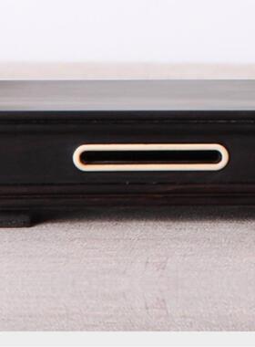 紫光檀迷你博古架陈设架奇石底座花瓶底座紫砂壶架瓷器架