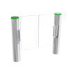 Face recognition vertical swing gate factory attendance gate office building visitor scanning gate intelligent access control system door