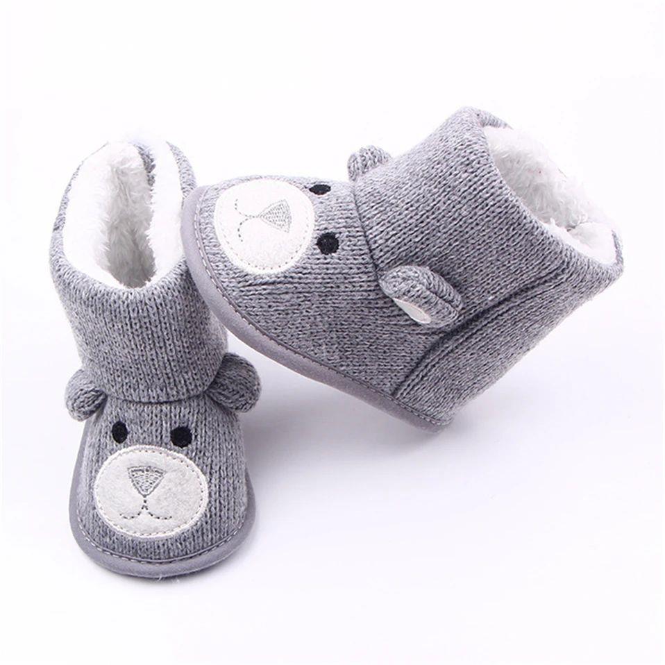Infant Newborn Baby Slippers Toddler Girls Boys Prewalker Tr - 图1