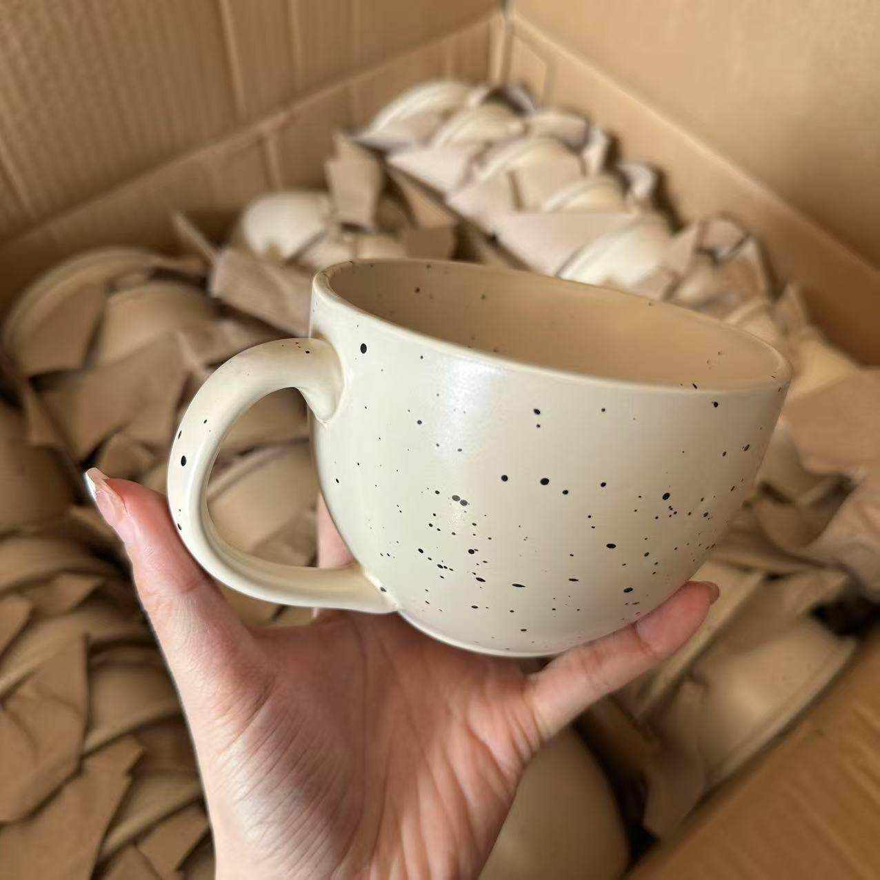 一诺厨房inn泼墨陶瓷碗酸奶碗早餐杯高颜值好看家用ins风沙拉碗,淘宝优惠券,粉丝福利购,淘宝优惠卷