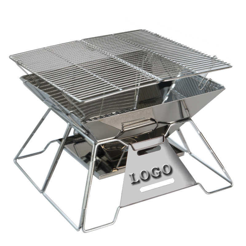 不锈钢折叠烧烤炉户外烧烤炉野营野餐烧烤火炉焚火架露营焚火台,淘宝优惠券,粉丝福利购,淘宝优惠卷