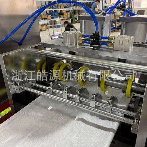 荔枝水果无纺布保鲜冰袋包装机海鲜冷藏生鲜冷链生物树脂冰袋机 - 图2