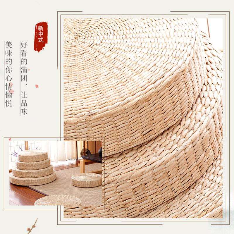 Source manufacturer, tatami bay window mat, Japanese futon mat, round straw futon, worshiping Buddha, meditation cushion