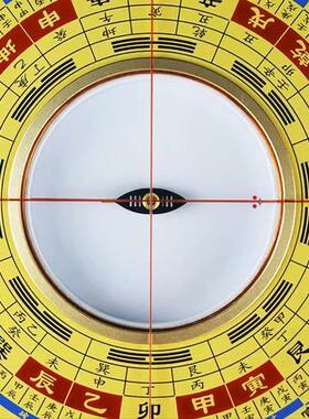 强磁太极指南针高精度专业三合一三合一综合盘铜板便携式3寸指南