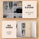 New style household large-capacity wardrobe sliding door steel balcony iron storage cabinet lock storage wardrobe