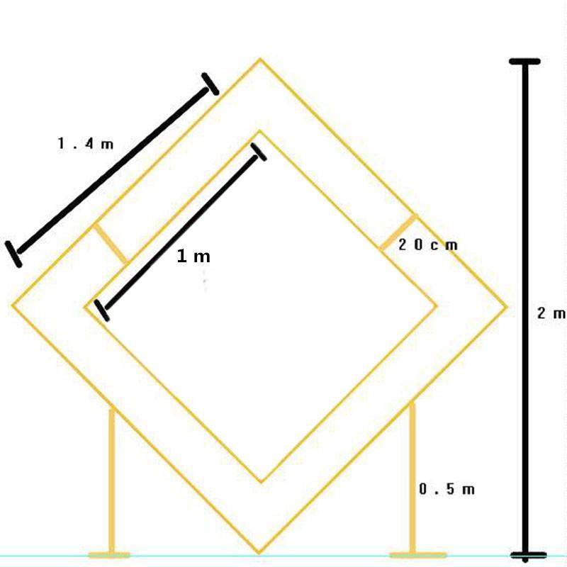 新款婚庆道具铁艺菱形架子几何异形拱门森系婚礼舞台背景装饰花架,淘宝优惠券,粉丝福利购,淘宝优惠卷