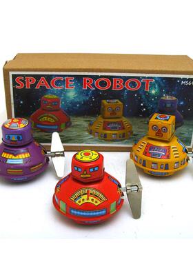 MS647太空机器人tintoy成人收藏工艺品创意摆件马口铁玩具