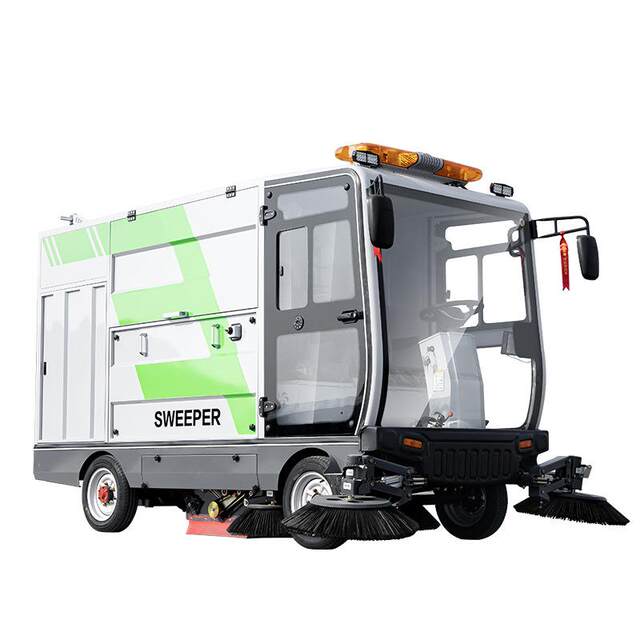 Multifunctional electric sweeper sweeper street property community sweeper electric fog ຂະຫນາດນ້ອຍ cannon sweeper ຖະຫນົນ