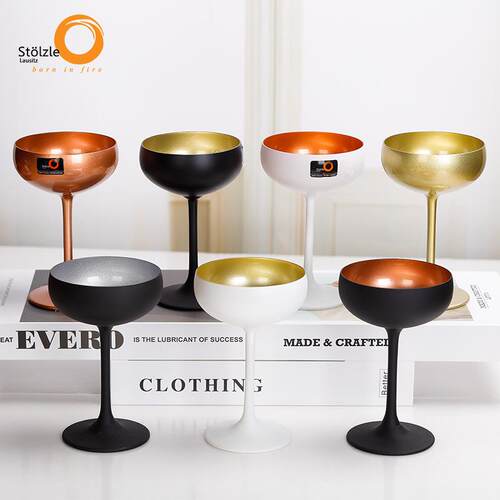 Stolzle索雅特德国进口水晶玻璃宽口香槟杯鸡尾酒杯马天尼调酒杯 - 图3