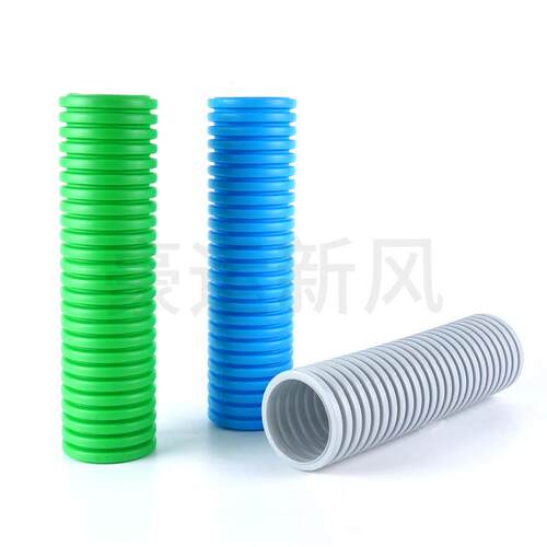 新风系统pe管75/110食品级波纹管软管配件通风换气排风消音新风管 - 图3