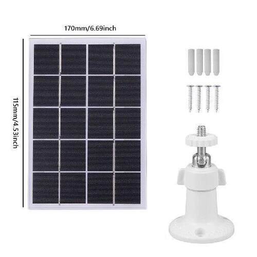 4W Solar Panel for Ring Doorbell IP65 Waterproof Solar - 图0