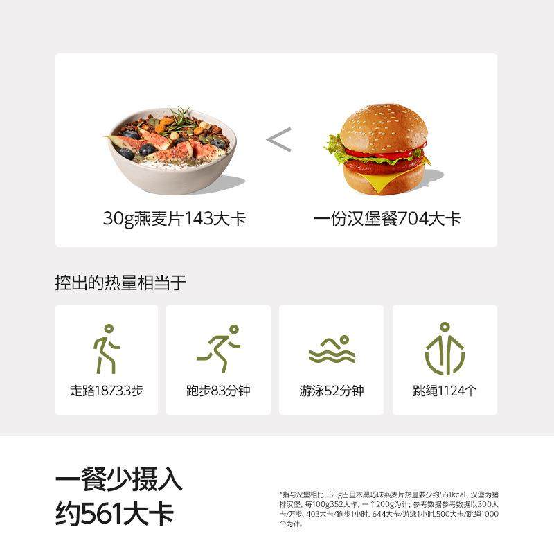 谷本日记烘焙燕麦片即食冲饮营养早餐谷物脆酸奶水果坚果代餐罐装,淘宝优惠券,粉丝福利购,淘宝优惠卷