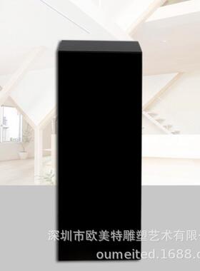 新中式厂家尺寸可定制蒙古黑雕塑摆台样长方形圆柱大理石装饰摆件