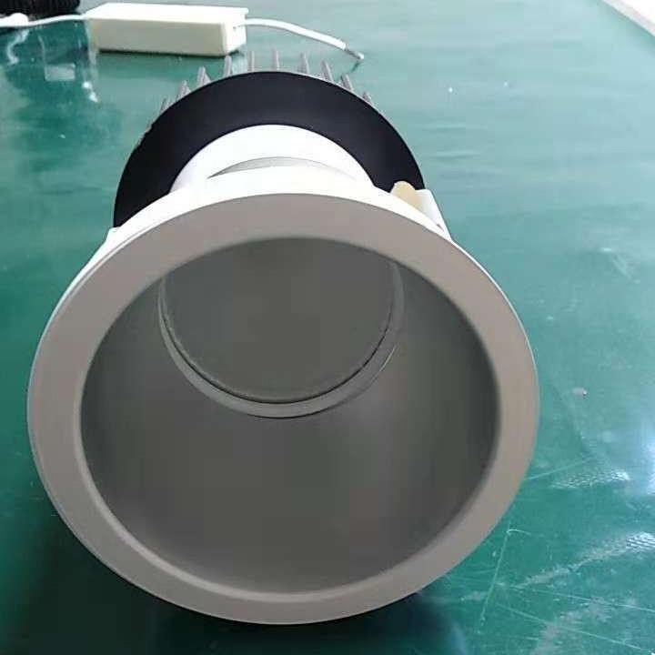 High CRI COB downlight embedded LED home black cup deep anti-glare no sub-spot ceiling 30W wall washing spotlight