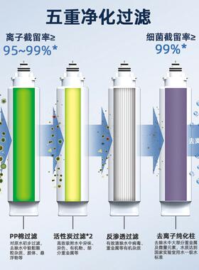 砾鼎柜式RO反渗透水处理设备工业去离子水机实验纯水机设备工厂