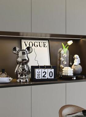 高级感软装入户玄关装饰品摆件画画轻奢客厅电视餐柜鞋柜小众家居