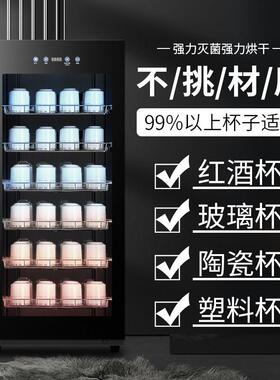 家用商用小型立式消毒柜茶杯具紫外线杀菌办公室会议室工夫茶客厅