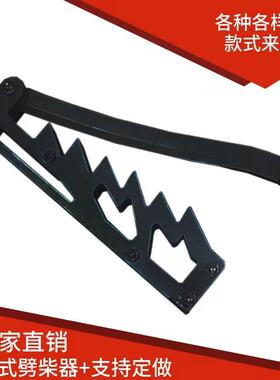 专业工厂铸铁手工劈柴器自制点燃木材分裂器壁挂式软木点燃分裂器