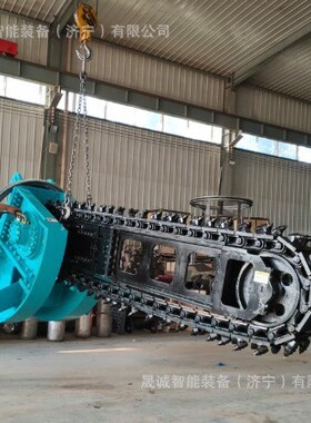 外贸出口挖机开沟机工程路面挖沟机精准开挖管道沟槽 操作方便