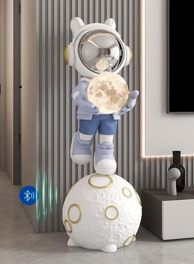 新太空人宇航员落件地大号摆客厅电视柜酒新店QJ2548房乔迁居搬家